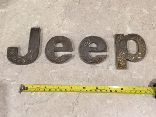 car badge lead casting