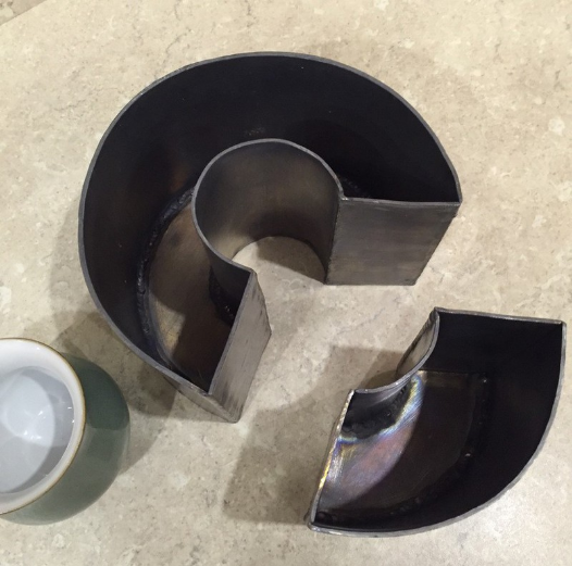 wraparound 2 piece lead planter