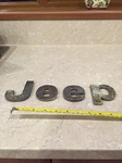 jeep lead casting letters